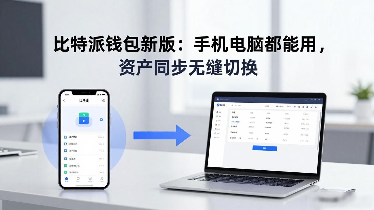 比特派钱包新版：手机电脑都能用，资产同步无缝切换