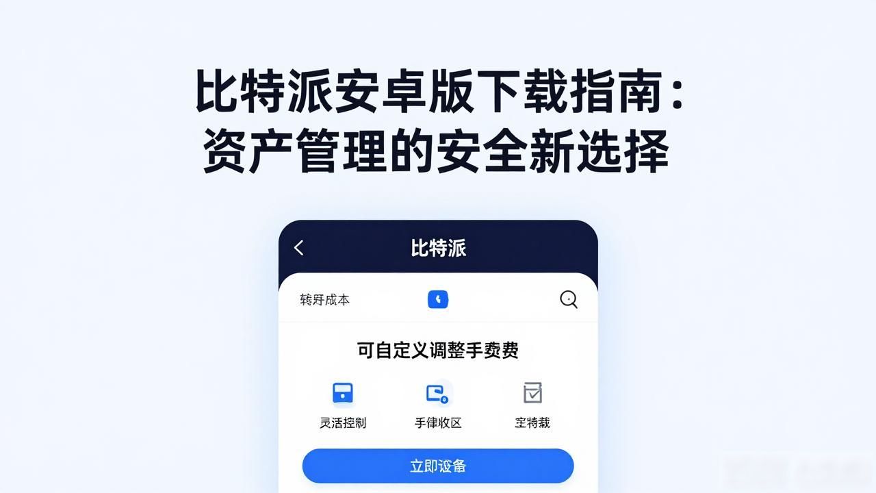 比特派安卓版下载指南：资产管理的安全新选择