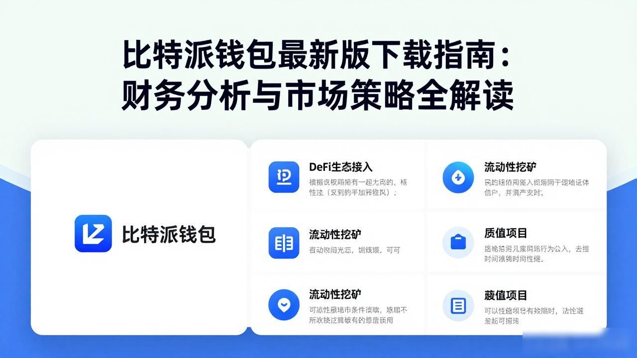 比特派钱包最新版下载指南：财务分析与市场策略全解读