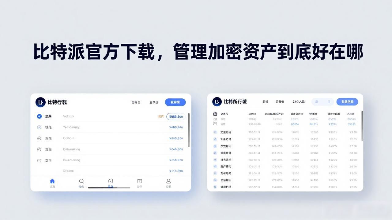 比特派官方下载，管理加密资产到底好在哪