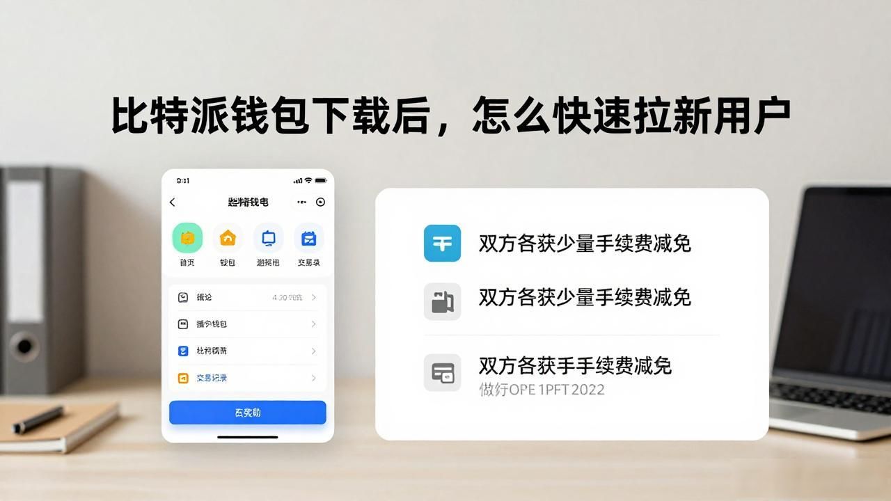 比特派钱包下载后，怎么快速拉新用户