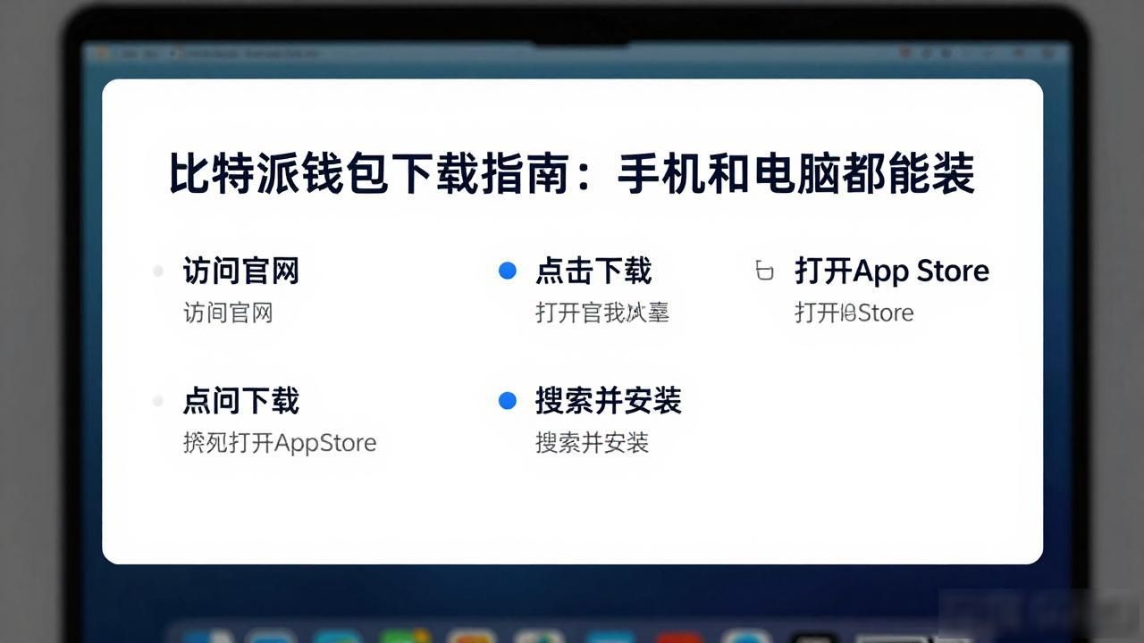 比特派钱包下载指南：手机和电脑都能装