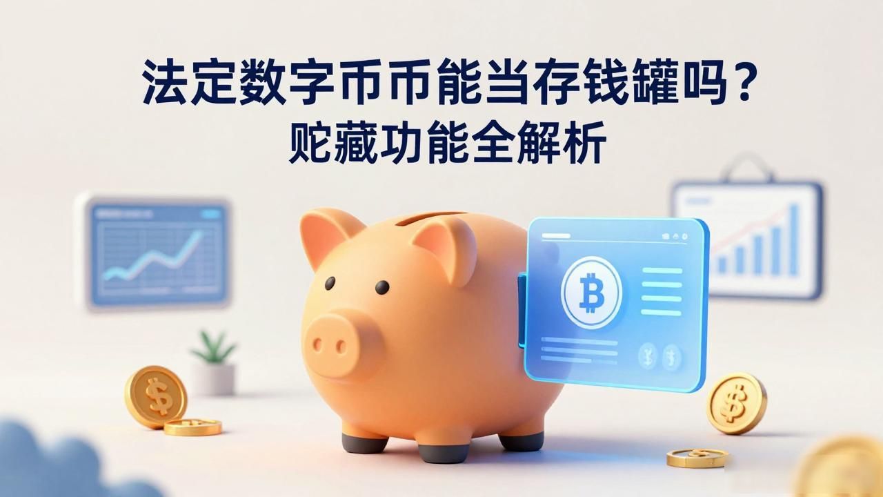 法定数字货币能当存钱罐吗？贮藏功能全解析
