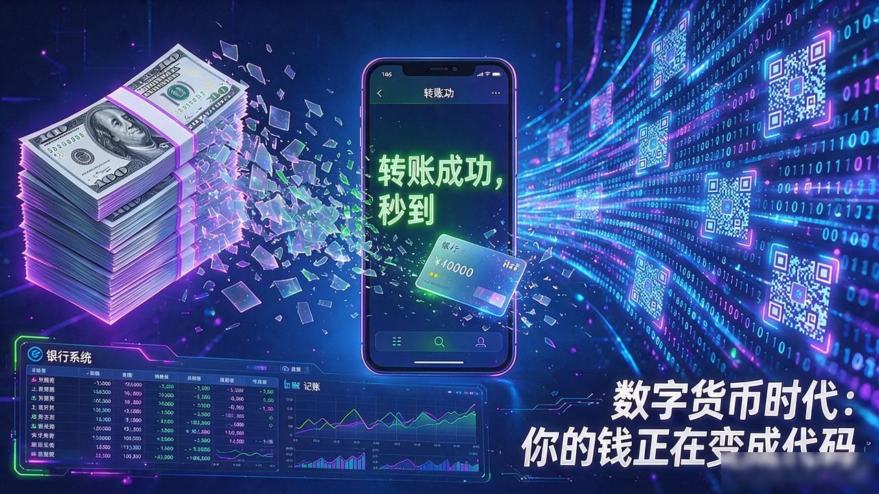 数字货币时代：你的钱正在变成代码